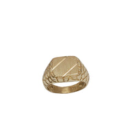 Baby-Sized/ Pinky Nugget Signet Ring (14K)