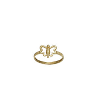 Baby-Sized/ Pinky Dragonfly Ring (14K)