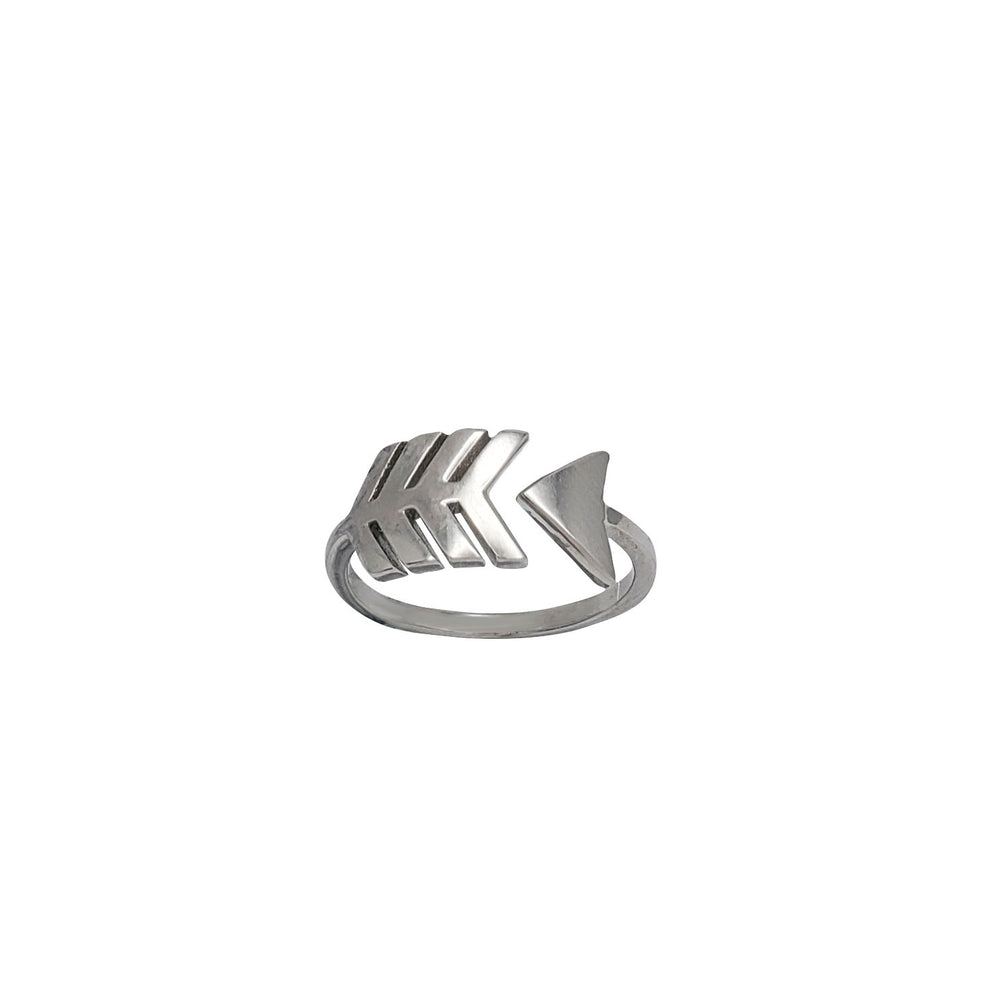 Plain Arrow Ring (Silver)