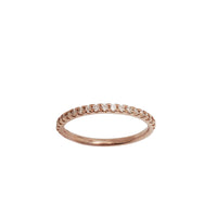 Half Eternity Diamond Wedding Ring (14K)