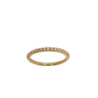 Half Eternity Diamond Wedding Ring (14K)