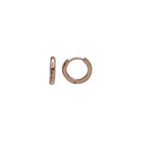 Plain Huggie Earrings (Silver)