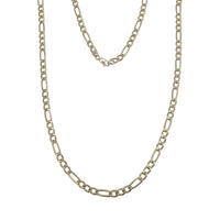 Plain Figaro Chain (14K)