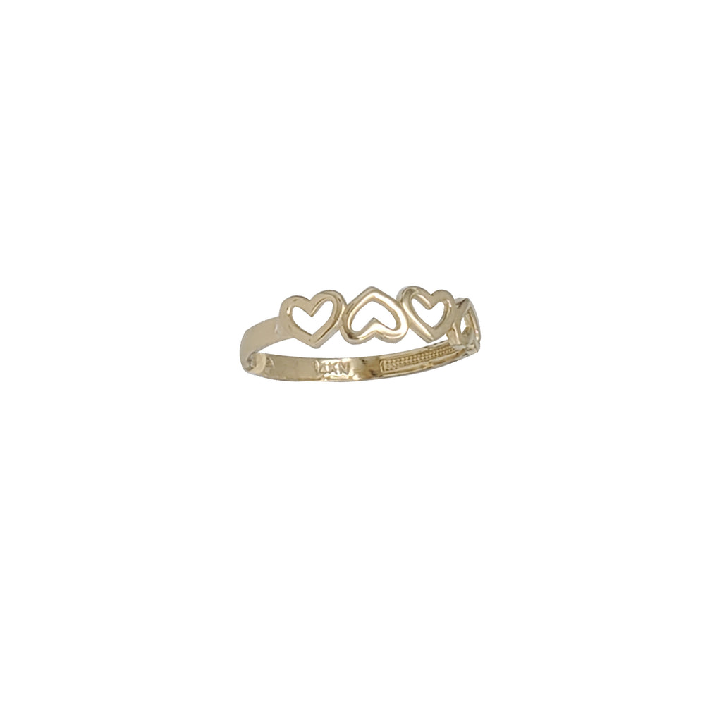 Heart Outline Ring (14K)