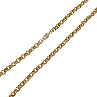 Yellow Gold Rolo Chain (14K)