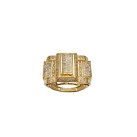 Fancy Men's Diamond Band Ring (10K)