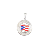 Enamel Puerto Rico Pendant (Silver)