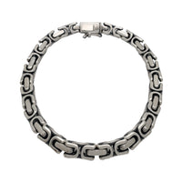 Antique Finish Byzantine Bracelet (Silver)