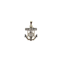 Jesus Anchor Pendant (14K)