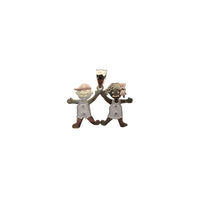 Boy And Girl Pendant (14K)