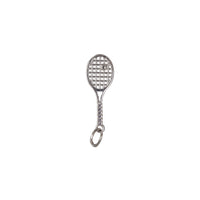 Tennis Racket Pendant (Silver)