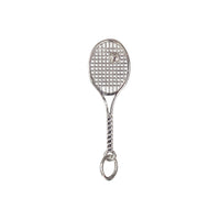 Tennis Racket Pendant (Silver)