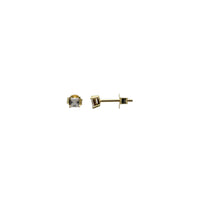 CZ Stud Earrings (Silver)