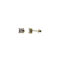 CZ Stud Earrings (Silver)