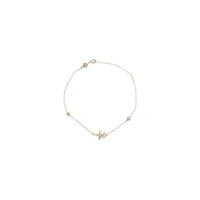 Zirconia Star Fancy Bracelet (14K)