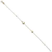 Ankle Bracelet With Charm (14K)