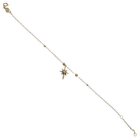 Ankle Bracelet With Charm (14K)