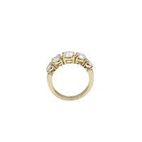 Round Five Stone 2.53ctw Lab Grown Diamond Solitaire Ring (14K)