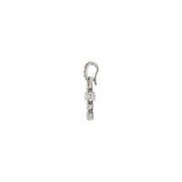 Zirconia Cross Pendant (Silver)