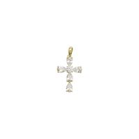 Zirconia Cross Pendant (Silver)