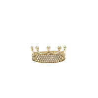 Zirconia Crown Ring (14K)