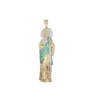 Saint Jude CZ Pendant (14K)