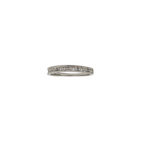 One-Row Diamond Channel Setting Ring (10K)