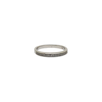 One-Row Diamond Channel Setting Ring (10K)