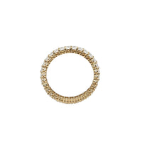 Lab Grown Diamond Oval Eternity Band (14K)