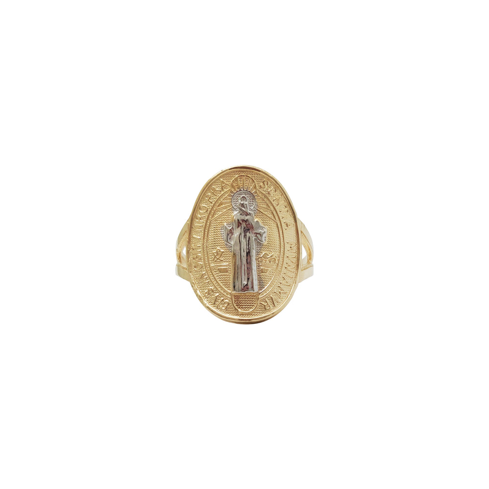 Saint Benedict Ring (14K)