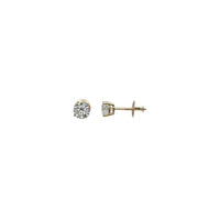 Lab Diamonds Stud Earrings (14K)