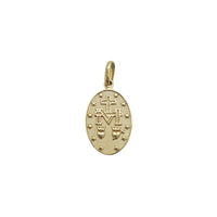 Oval Miraculous Medal Pendant (14K)