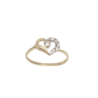 Zirconia Fancy Heart Lady Ring (14K)