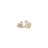 Fancy Swan Ring(14K)