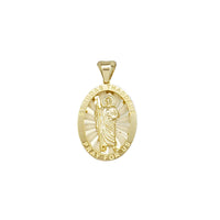 Saint Jude Oval Medal Pendant (14K)