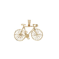 Diamond Cut Bicycle Pendant (14K)