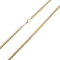 Solid Round Franco Chain (18K)