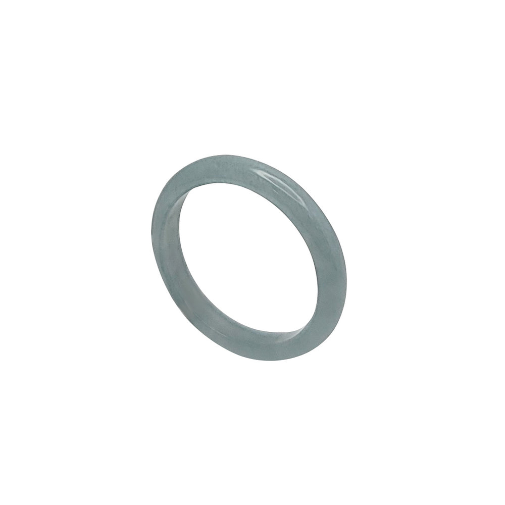 [3.3 mm] Light Green Jade Ring (JADE)
