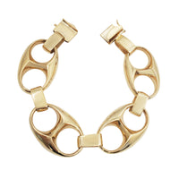 Solid Chunky Puffed Mariner/Gucci Bracelet