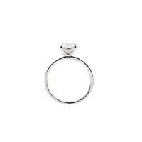 Oval Solitaire 1.05ctw Lab Grown Diamond Engagement Ring (14K)
