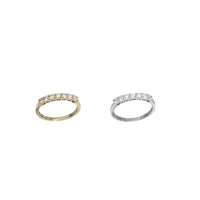 Half Eternity Lab Grown Diamond Band (14K)