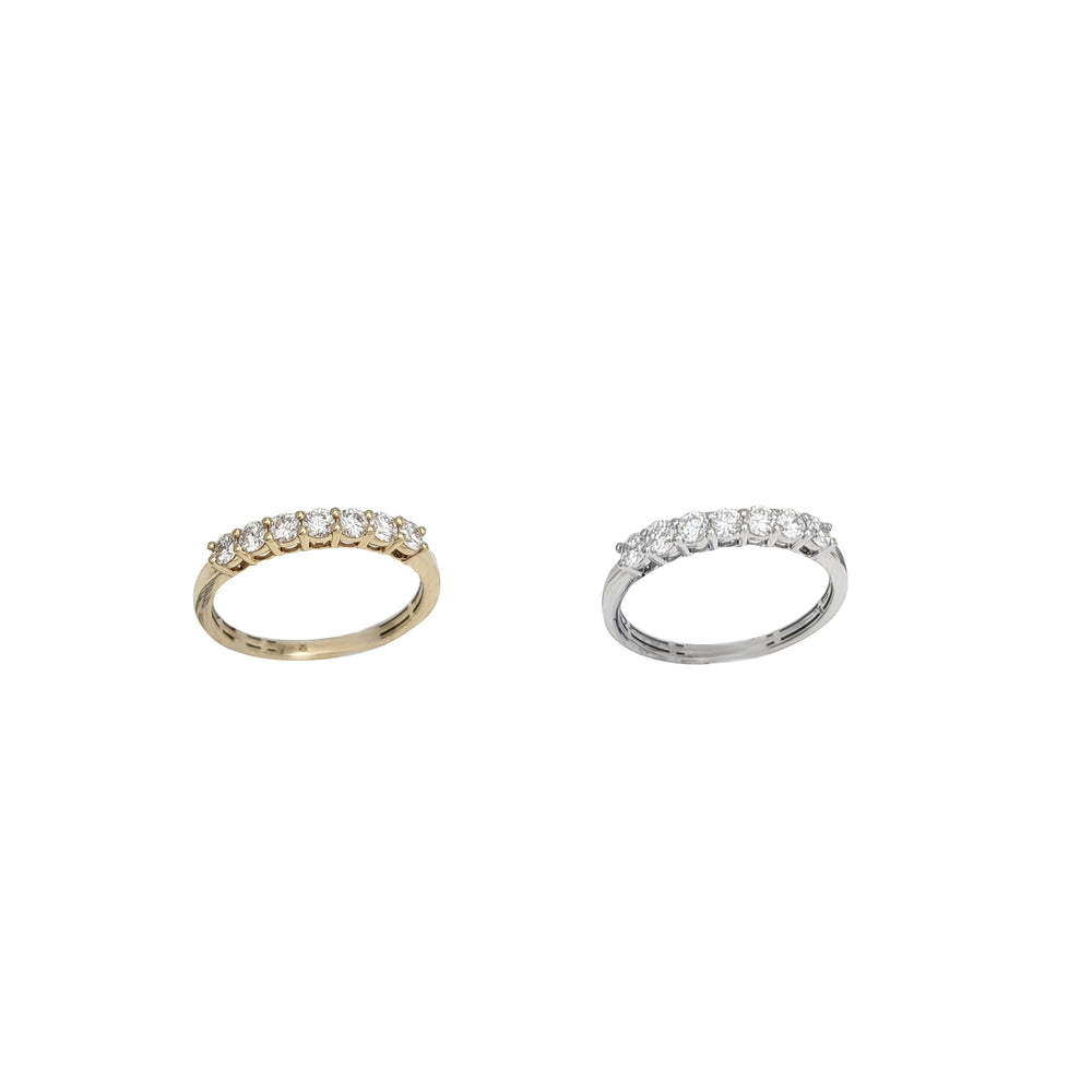 Half Eternity Lab Grown Diamond Band (14K)