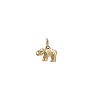 Solid Elephant Pendant (14K)