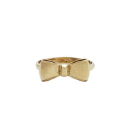 Chunky Solid Bow Ring (14K)