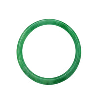 Green Jade Bangle Bracelet (JADE)