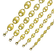 Puffy Mariner Nugget Bracelet (10K)