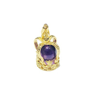 Queen Crown Pendant (14K)