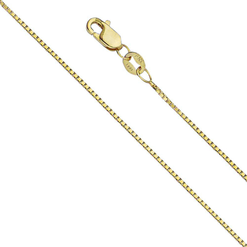 Box Anklet (14K).
