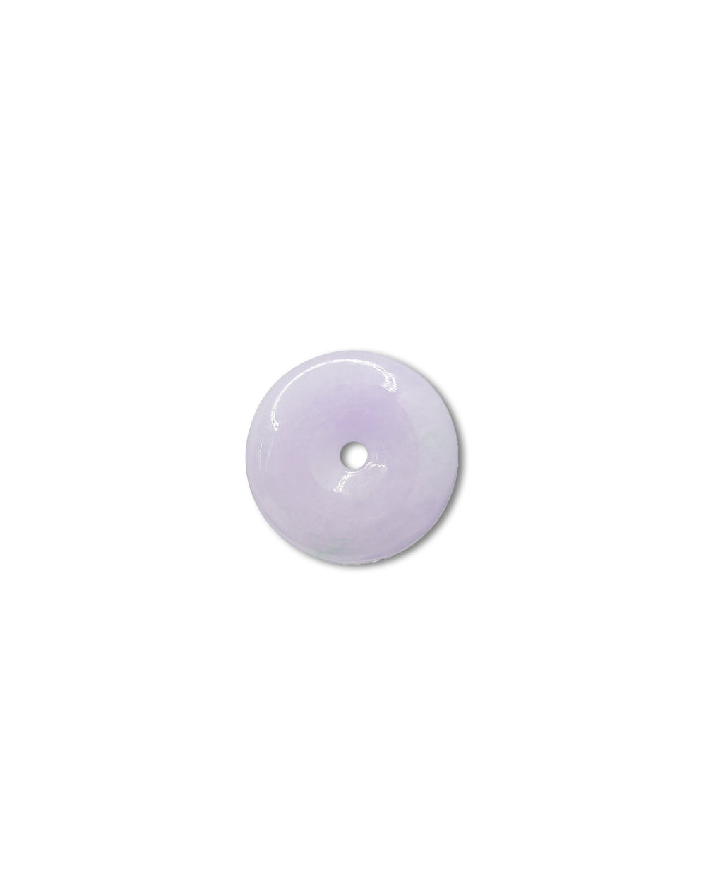 Round Purple-Jade Pendant