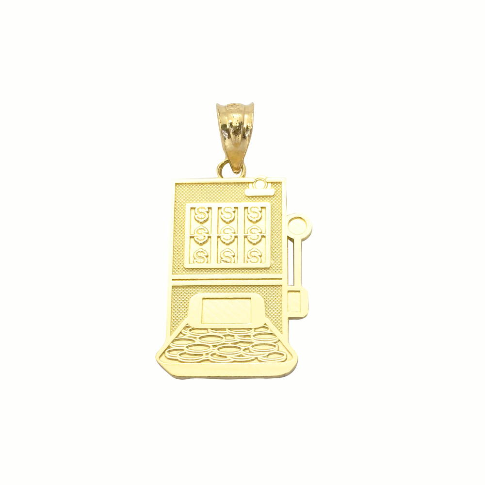 Slot Machine Pendant (14K)